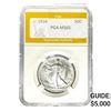 Image 1 : 1916 Walking Liberty Half Dollar PGA MS65
