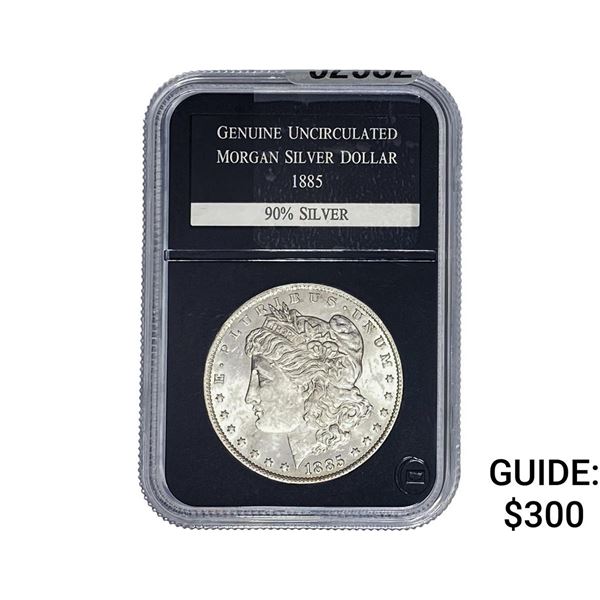 1885-O Morgan Silver Dollar PCS GENUINE