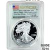 Image 1 : 2016-W Silver Eagle PCGS PR70 DCAM 30th Anniv.