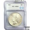 Image 1 : 1923 Silver Peace Dollar ICG MS64
