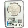 Image 2 : 1887 Morgan Silver Dollar NGC MS63