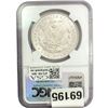 Image 2 : 1887 Morgan Silver Dollar NGC MS65