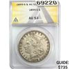 Image 1 : 1899-S Morgan Silver Dollar ANACS AU53