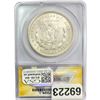 Image 2 : 1921 Morgan Silver Dollar ANACS MS63