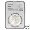 Image 1 : 1885 O Morgan Silver Dollar NGC MS65