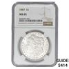 Image 1 : 1887 Morgan Silver Dollar NGC MS65