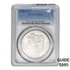 Image 1 : 1884 -CC Morgan Silver Dollar PCGS MS62