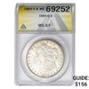 Image 1 : 1884-0 Morgan Silver Dollar ANACS MS63