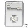 Image 1 : 1943 D Wheat Cent NGC MS66