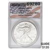 Image 1 : 2012-(S) Silver Eagle ANACS MS70