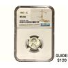 Image 1 : 1943 Wheat Cent NGC MS66