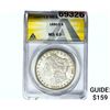 Image 1 : 1880-S Morgan Silver Dollar ANACS MS63
