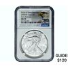 Image 1 : 2020[W] Silver Eagle NGC MS70 Early Relases