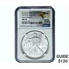 Image 1 : 2019[W] Silver Eagle NGC MS70 Early Releases
