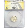 Image 1 : 1941-D Mercury Silver Dime ANACS MS65 FSB