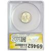 Image 2 : 1941-D Mercury Silver Dime ANACS MS65 FSB
