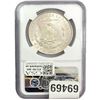 Image 2 : 1889 Morgan Silver Dollar NGC MS63