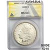 1880 Morgan Silver Dollar ANACS MS63