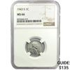 Image 1 : 1943-S Wheat Cent NGC MS66