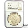 Image 1 : 1884 Morgan Silver Dollar NGC MS63