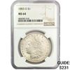 Image 1 : 1883-O Morgan Silver Dollar NGC MS64