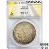 Image 1 : 1921 Morgan Silver Dollar ANACS MS63