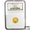Image 1 : 2007 $5 1/10 oz Gold Half Eagle NGC MS70