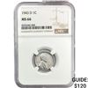 Image 1 : 1943-D Wheat Cent NGC MS66