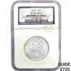 Image 1 : 1857 Seated Liberty Half Dollar NGC Shipwreck