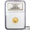 Image 1 : 2002 $5 1/10 oz Gold Half Eagle NGC MS70