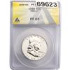 Image 1 : 1958 Franklin Half Dollar ANACS PF65 Proof