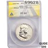 Image 1 : 1956 Franklin Half Dollar ANACS PF66 Proof Ty2 Rev.