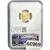 Image 2 : 2009 $5 1/10 oz Gold Half Eagle NGC MS69 Eraly Releases