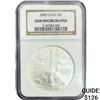 Image 1 : 2008 Silver Eagle NGC GEM UNC.