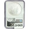 Image 2 : 2008 Silver Eagle NGC GEM UNC.