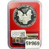Image 2 : 1986-S Silver Eagle NGC PF69 Ultra Cameo
