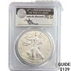 Image 1 : 2017 Silver Eagle PCGS MS70