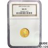 Image 1 : 2007 $5 1/10 oz Gold Half Eagle NGC MS70