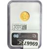 Image 2 : 2007 $5 1/10 oz Gold Half Eagle NGC MS70