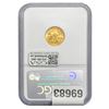 Image 2 : 2005 $5 1/10 oz Gold Half Eagle NGC MS70
