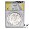 Image 1 : 1885 Morgan Silver Dollar ANACS MS64