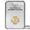 Image 1 : 2009 $5 1/10 oz Gold Half Eagle NGC MS69 Early Releases