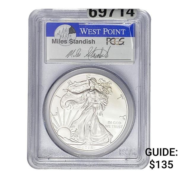 2015 Silver Eagle PCGS MS70