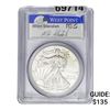 Image 1 : 2015 Silver Eagle PCGS MS70
