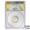 Image 1 : 1944-D Mercury Silver Dime ANACS MS66 FSB