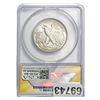 Image 2 : 1945 Walking Liberty Half Dollar ANACS MS64
