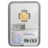 Image 2 : 2009 $5 1/10 oz Gold Half Eagle NGC MS70 Early Releases