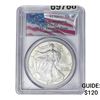 Image 1 : 2001 Silver Eagle PCGS Gem Unc WTC Ground Zero Recovery