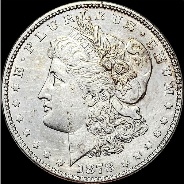 1878-S Silver Morgan Dollar CLOSELY UNCIRCULATED