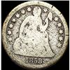 1858-S Seated Liberty Dime NICELY CIRCULATED